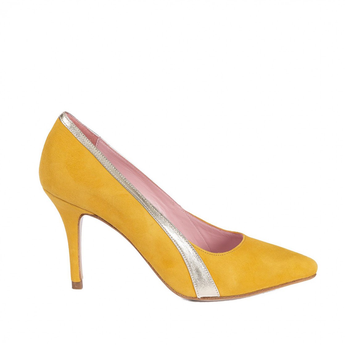 escarpin jaune