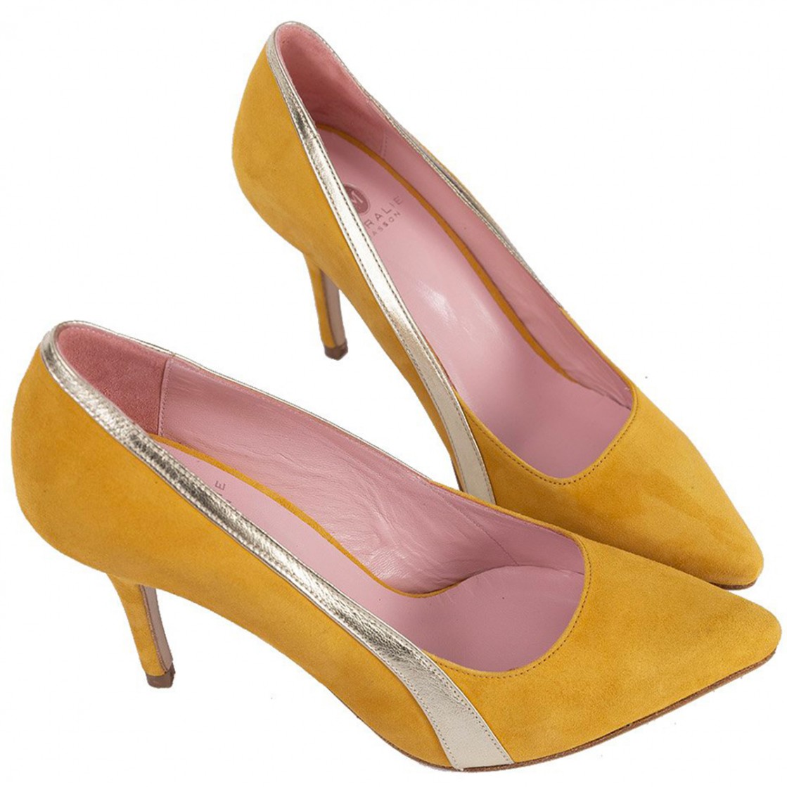 escarpin jaune