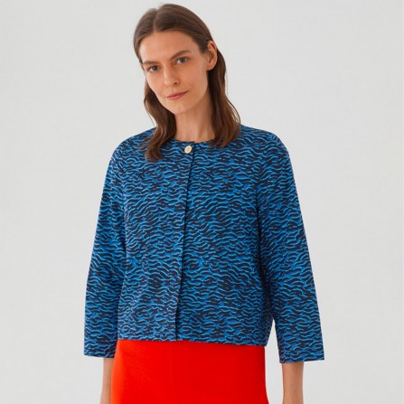 Veste NICE THINGS WWM092 134 Waves Print