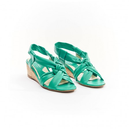 Sandale IPPON VINTAGE Ella Joy Cuir Menthe