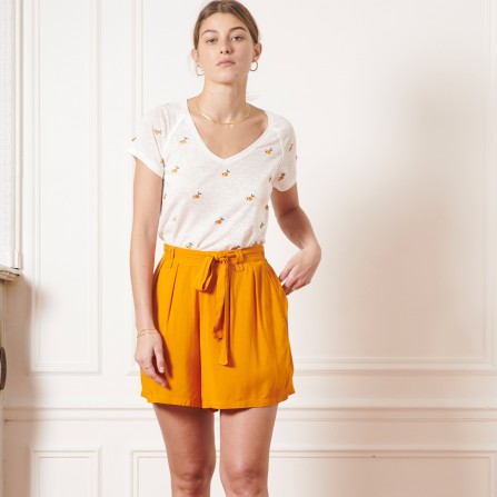 Short MARIE SIXTINE Sandra Tangerine