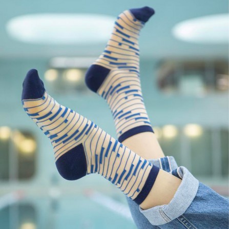 Chaussettes ST EUSTACHE Shinjuku Blue