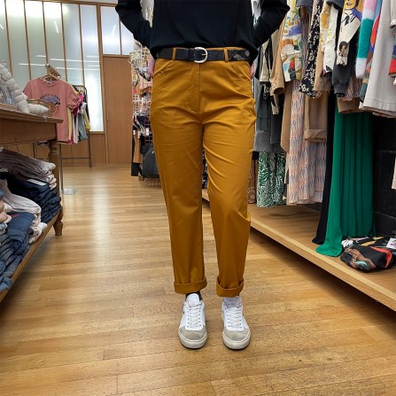 Pantalon NICE THINGS WWO077 365 Orange