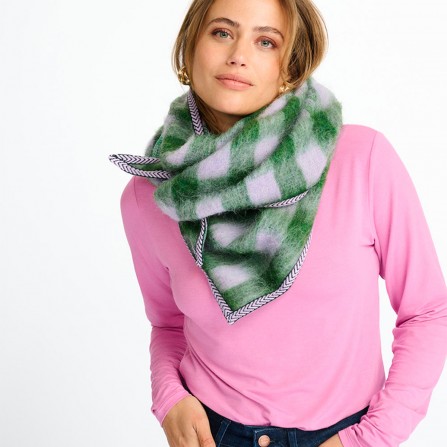 Foulard POM Cosy Evergreen 