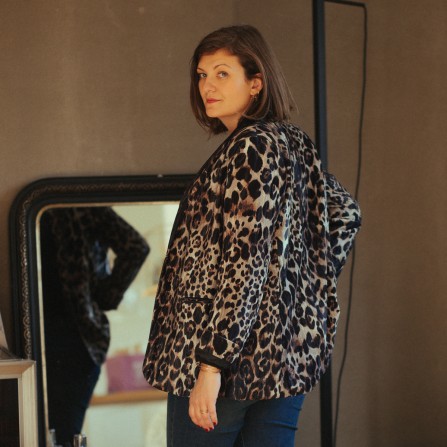 Veste HOD Verdi Velours Leopard