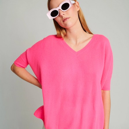 Pull ABSOLUT CASHMERE Kate Rose Fluo