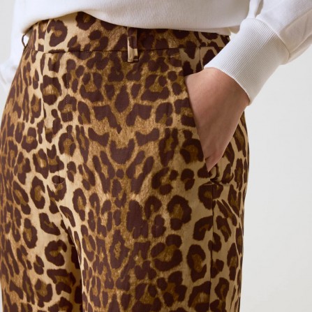 Pantalon LEON & HARPER Pastel Beige