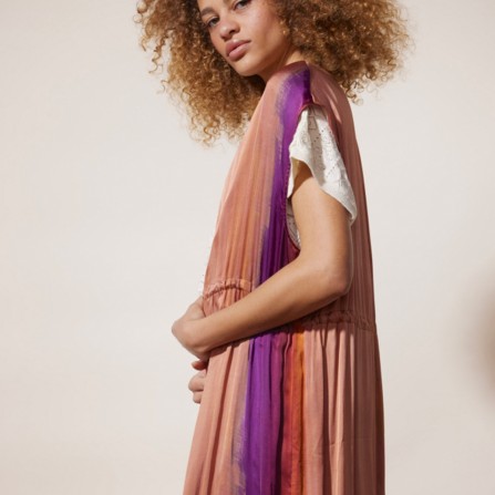 Gilet LOUIZON Pupille Stripe Cuivre