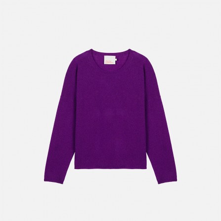 Pull ABSOLUT CASHMERE Kaira Aubergine