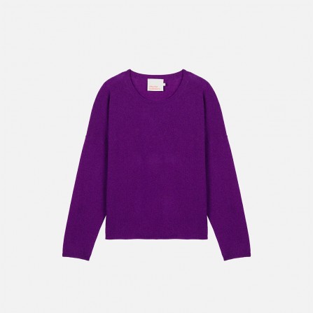 Pull ABSOLUT CASHMERE Kaira Aubergine