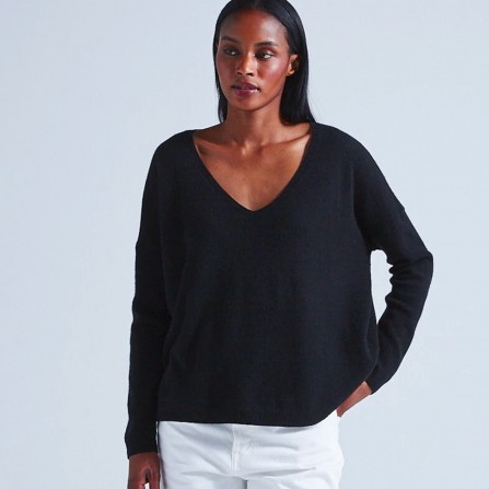 Pull ABSOLUT CASHMERE Angele Noir 