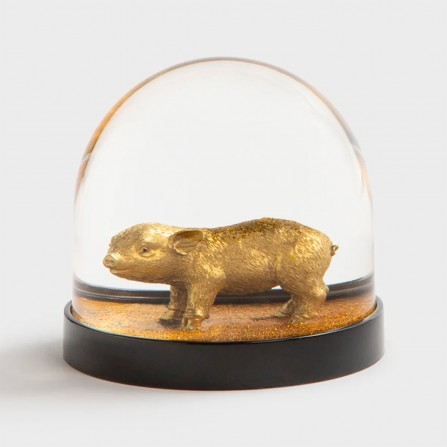 Boule à Neige &KLEVERING Pig Gold