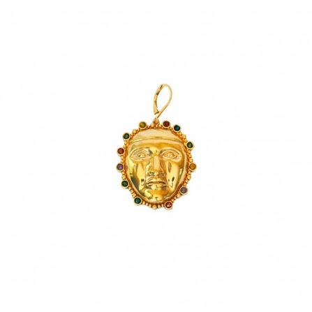 Boucles d'Oreilles LA2L Solo Medusa Masque