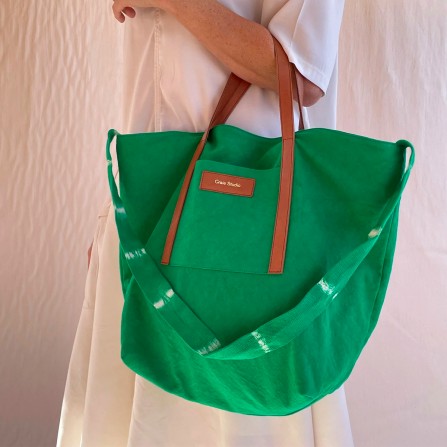 Sac CRAIE STUDIO Grand Ruban Mint Electric