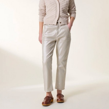 Pantalon LEON & HARPER Edgara Dulce Silver