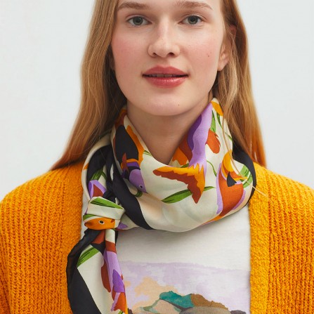 Foulard NICE THINGS WFS005 222 Light Mauve