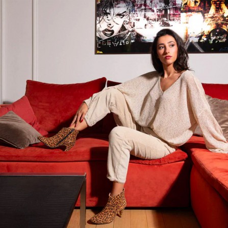 Boots CORALIE MASSON Louisa Leopard 