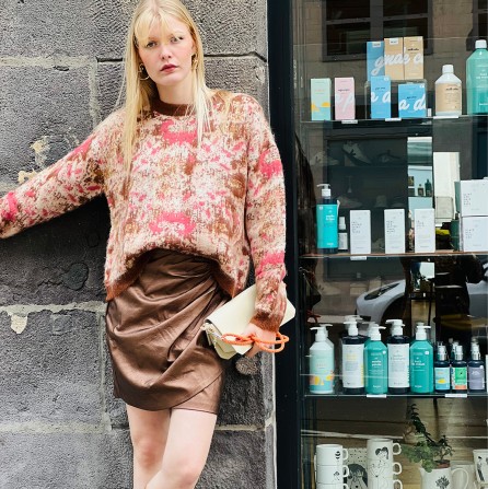 Jupe LOUIZON Caliente Vert