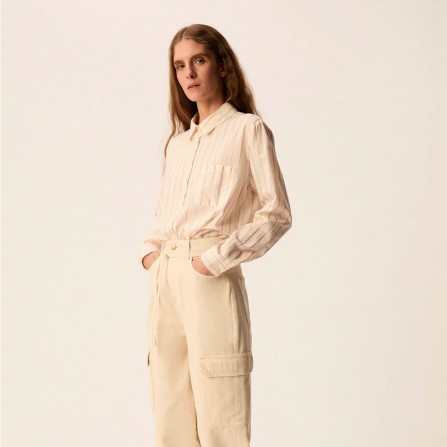 Chemise DES PETITS HAUTS Tinette Avoine