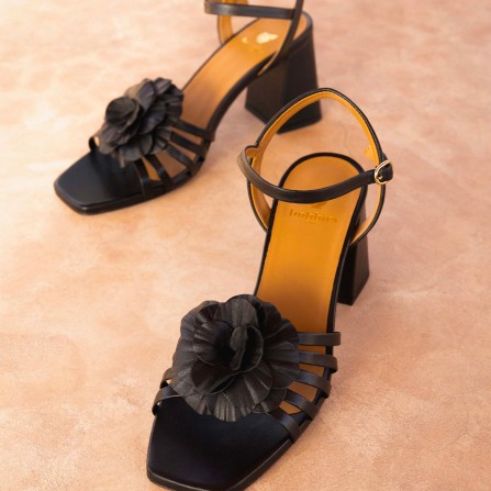 Sandales à Talon BOBBIES Madeline Noir Passion 