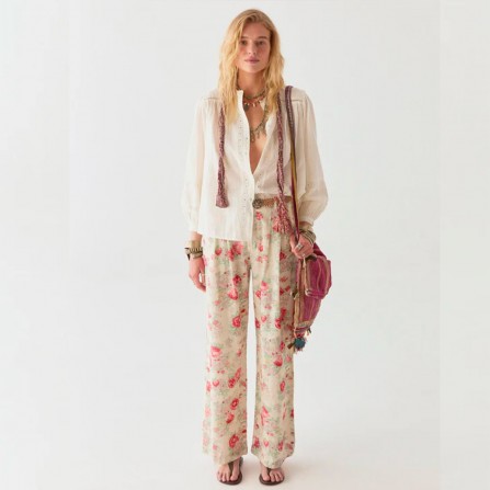 Pantalon MAISON HOTEL Balmoral Lolo Candy Roses