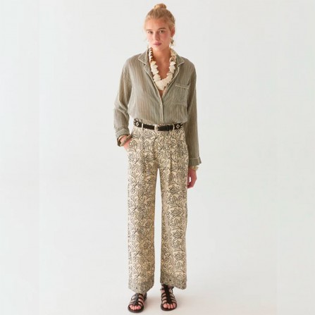 Pantalon MAISON HOTEL Jasmine Lolo White Lies