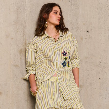 Chemise STELLA FOREST Syrup Jaune