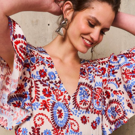 Robe STELLA FOREST Abril Rouge