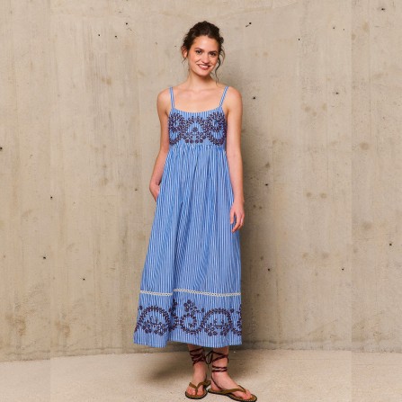 Robe STELLA FOREST Nuria Bleu 