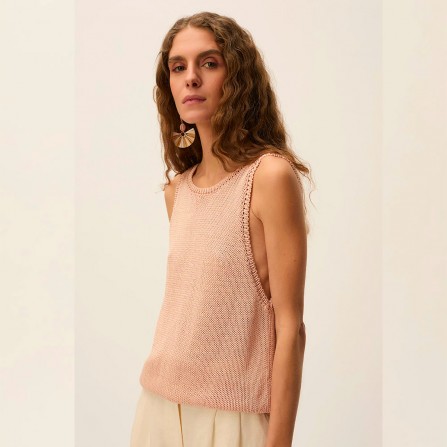 Pull DES PETITS HAUTS Carlota Nude