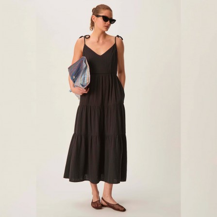 Robe DES PETITS HAUTS Sopale Noir