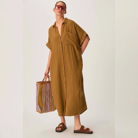 Robe DES PETITS HAUTS Sophane Olive 