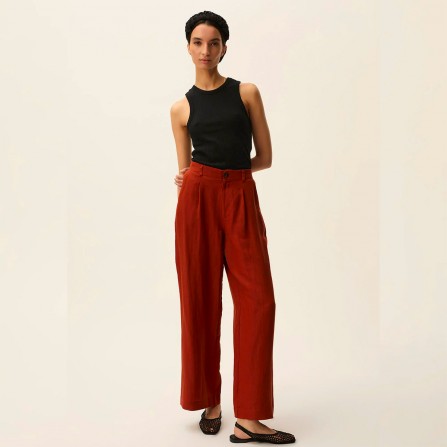 Pantalon DES PETITS HAUTS Tahiko Cajou