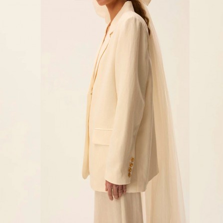 Veste DES PETITS HAUTS Taho Crème