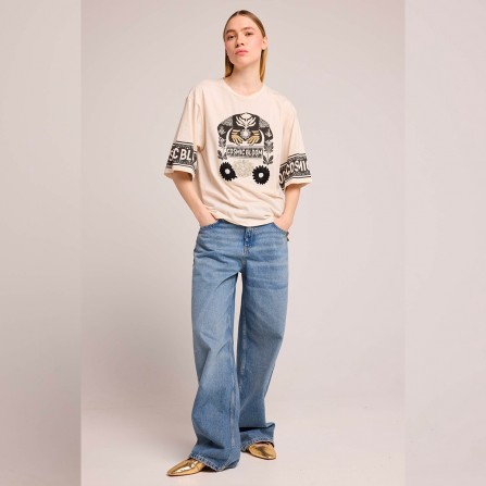 Tee Shirt LOUIZON Bedouina Ecru