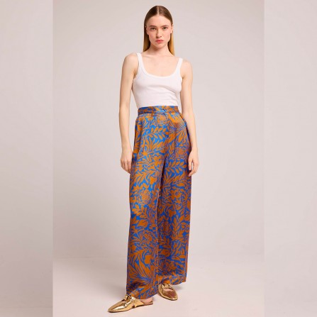 Pantalon LOUIZON Cleya Volupte Bleu