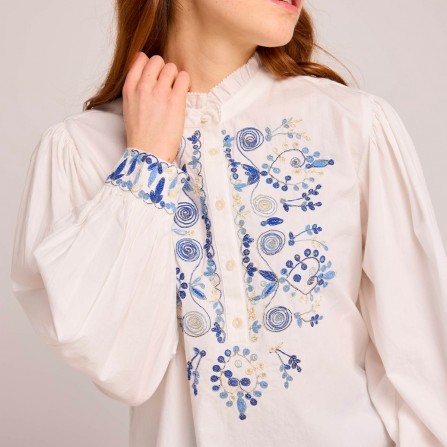 Chemise LOUIZON Swirling Ecru