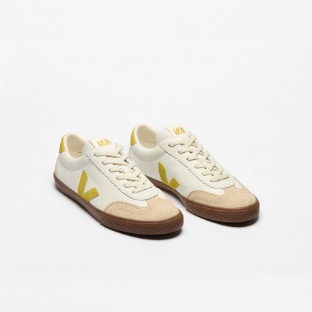 Baskets VEJA Volley OT Leather White Liquor Bark