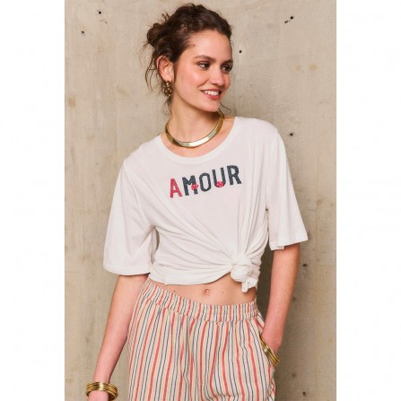 Tee Shirt STELLA FOREST Victoire Blanc