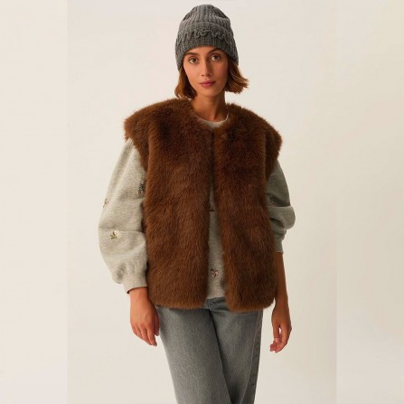 Manteau DES PETITS HAUTS Ychou Moka