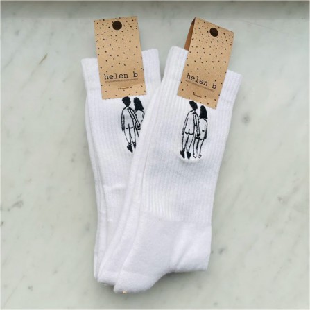 Chaussettes HELEN B Naked Couple Back