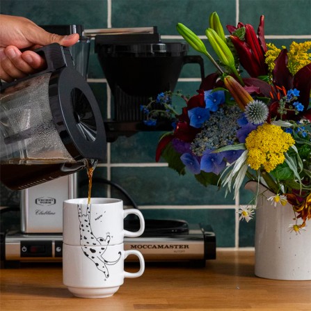 Tasses Empilables Set 2 HELEN B Meow