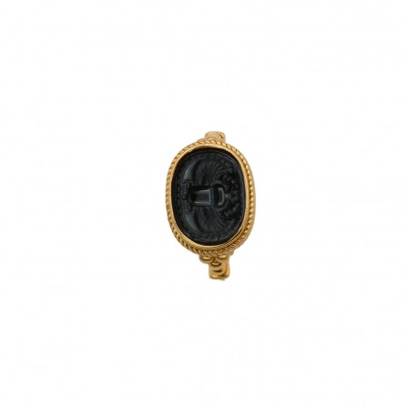 Bague LA2L Zana Amulette Onyx