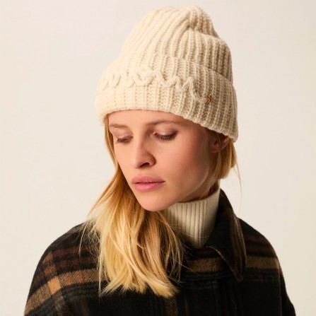 Bonnet DES PETITS HAUTS Dotty Crème