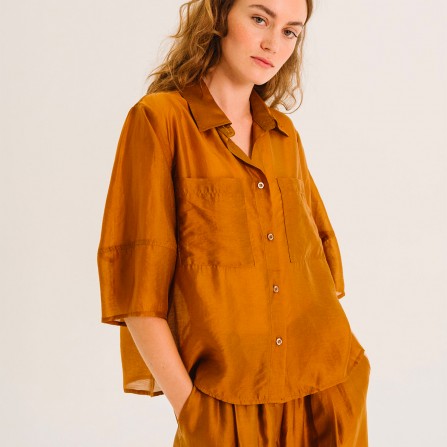 Chemise TINSELS Eather Pacific Cuivre