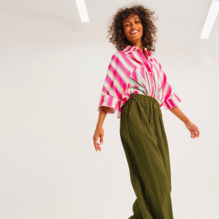 Chemise TINSELS Emy Santa Fe Pink