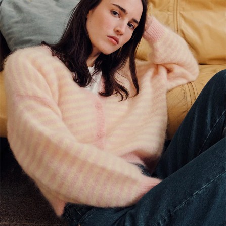 Gilet DES PETITS HAUTS Alvaro Beurre Bulle