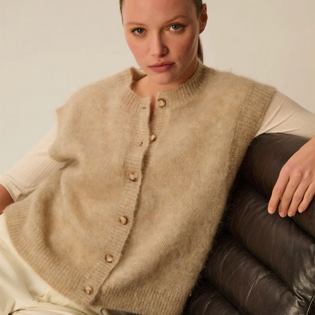 Gilet DES PETITS HAUTS Alibaba Latte