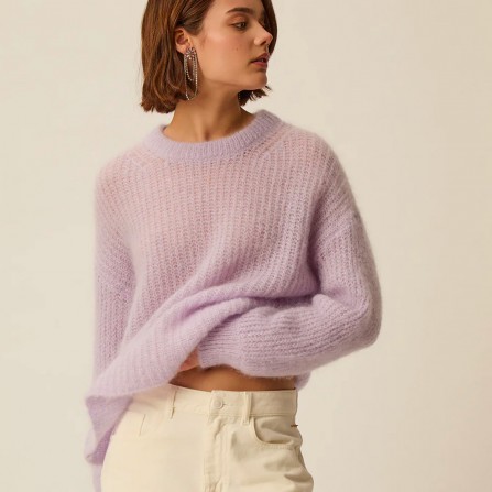 Pull DES PETITS HAUTS Burma Lavande