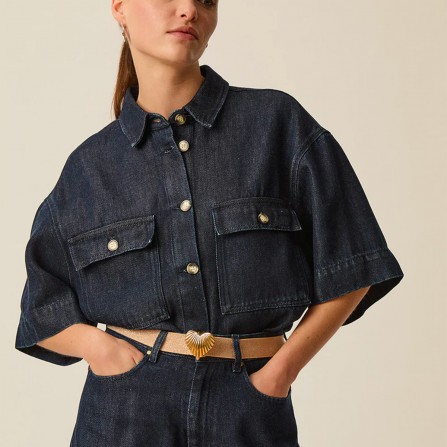 Ceinture DES PETITS HAUTS Omilan Ecru